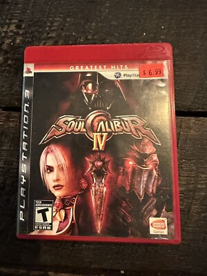 SOUL CALIBUR IV SOULCALIBUR 4 PS3 PLAYSTATION 3 PAL ITALIANO