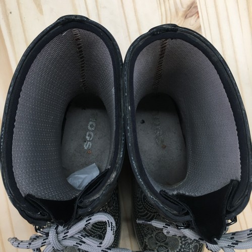 BOGS Rain Boots Womens 8 Urban Farmer 2-Eye Batik Gray Rubber Pull On Round - Picture 5 of 19