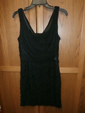 Express Black Lace Dress - size 8