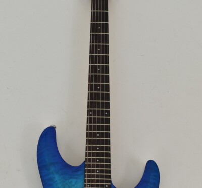 Schecter C-6 Plus Guitar Ocean Blue Burst B-Stock 0089 | eBay
