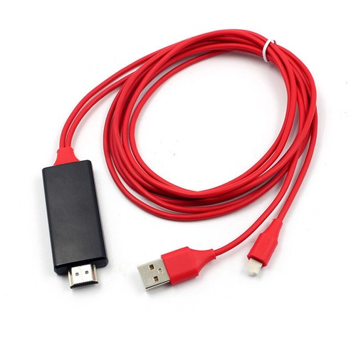 2M HDMI TV AV Adapter Cable For Apple Iphone - Picture 8 of 13