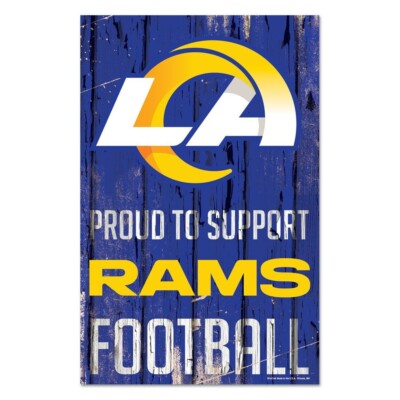 Bandiera Los Angeles Rams 0.9x1.5 M, WinCraft, Con Passacavi, Doppia Faccia, Licenza Ufficiale NFL - 6
