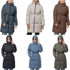 Jack Wolfskin Womens Frozen Lake Windproof Water Repellent Jacket Coat