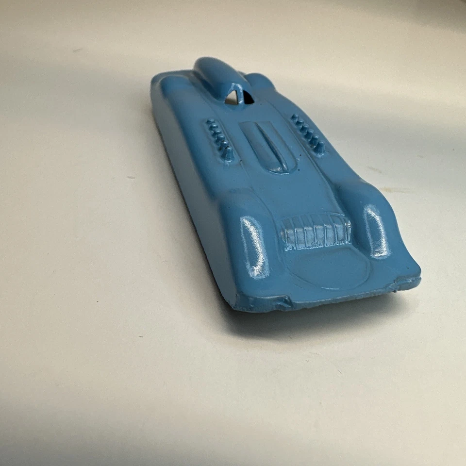 COCHE DE CARRERAS VINTAGE MIDGETOY GULF SPECIAL #11 ACERO PRENSADO BONNEVILLE SALT FLATS Foto 4 de 4