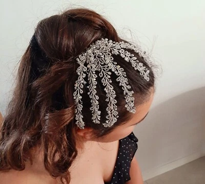 Wedding Hair Accessories Bridal Hairpiece Swarovski Crystals