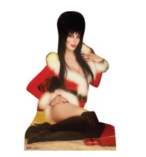 ELVIRA CHRISTMAS SITTING - LIFE SIZE STANDUP/CUTOUT BRAND NEW 5287