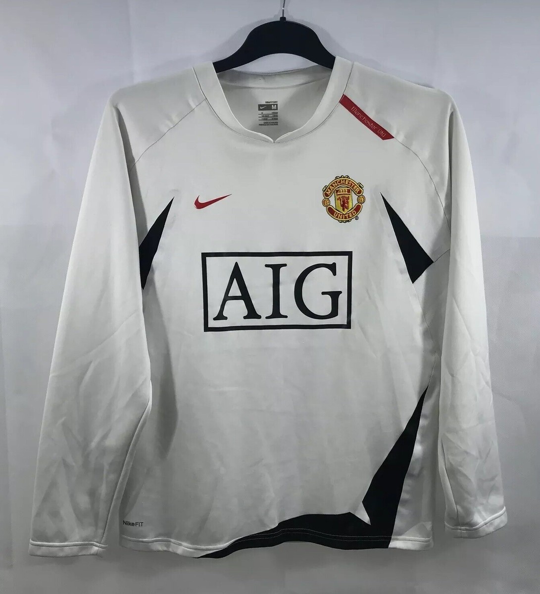 Manchester United Training Football Sweatshirt 2007/08