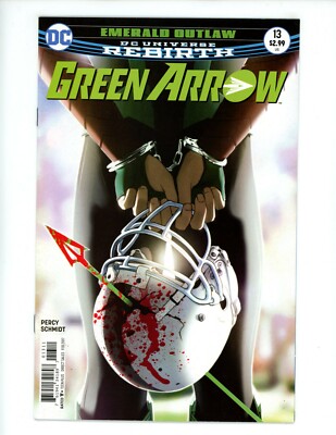 Green Arrow #13 Comic book 2017 NM Comics DC Outlaw Rebirth Universe