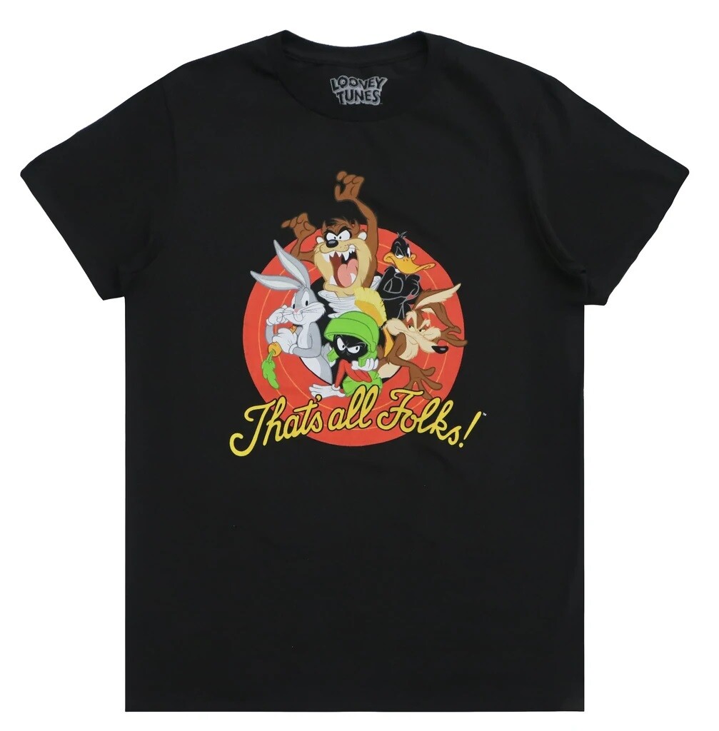 Looney Tunes Men's Officially Licensed That's All Folks