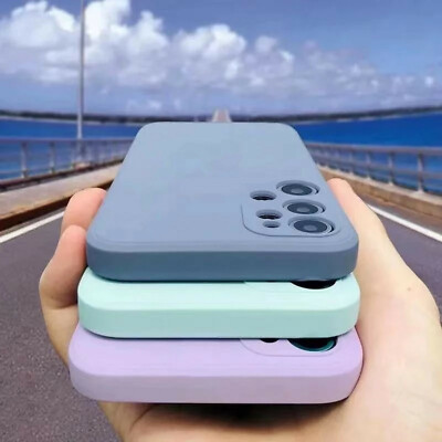 Schutz Hülle für Samsung A12 NE A22 A32 A52 A52s A72 4G 5G Kamera Case Cover
