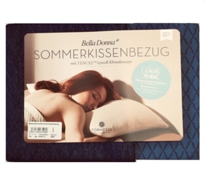 Bella Donna Sommerkissen Bezug Doubleface 80x80 cm 0507 Marine pflegegleicht