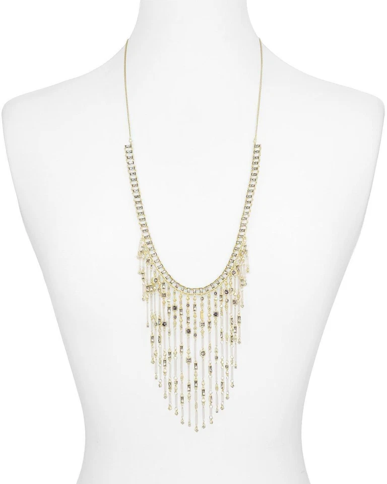 Nuevo collar Kendra Scott Maxen dorado llamativo en mezcla ahumada $295 Foto 3 de 4