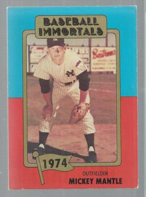 Mickey Mantle Baseball Immortals ML Baseball Card #145 | eBay