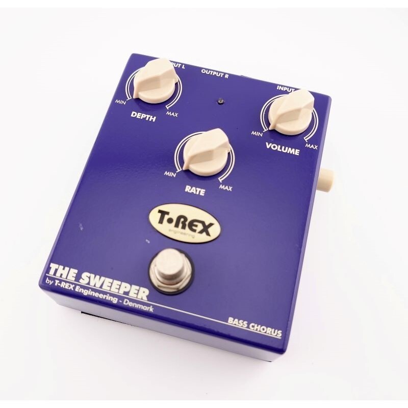 ベース T-REX THE SWEEPER BASS CHORUS → T-REX EFFECTS ← Pedals for guitar and bass players!