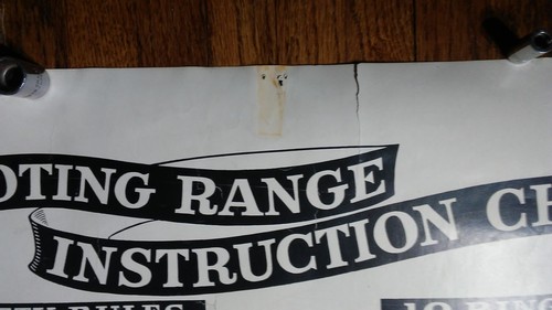 Vintage Smith & Wesson Shooting Range Instruction Chart Poster 37.75" x 23" - Picture 5 of 13