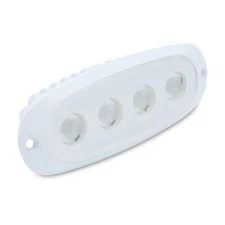 T-H Marine Super Bright LED Boat Spreader Light - Oval Recessed Mount Flood