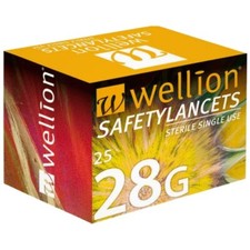 Wellion Safety Lanzette 28 G 1,5 Mm Stechtiefe (200 St&uuml;ck)