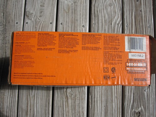Black & Decker MOUSE Sander/Polisher MS500 Accessories Manual + 9x11" Sandpaper - Picture 15 of 15