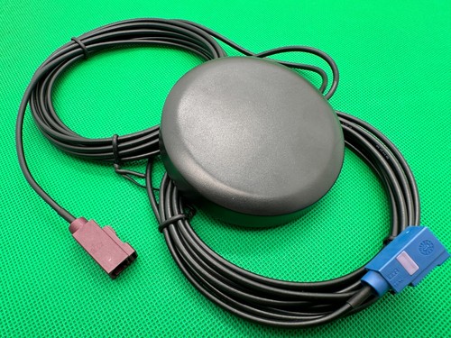 GPS +GSM/3G/4G Combo Antenna circular shape magnet FAKRA connector (C71)