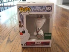 Funko Pop Disney Frozen 2 Olaf 583 Diamond Collection Barnes & Noble Exclusive!