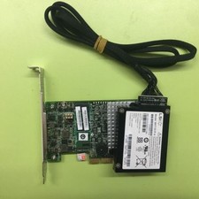 LSI 9272-8i PCI-E 8Port 512MB 6Gbps SATA/SAS RAID 0/1/5/6/10 Card  Battery KEY
