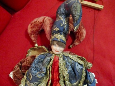 Marionette FANNY Bambole di Pregio Puppet Porcelain  Capodimonte New w/ tags