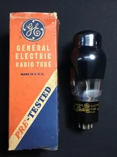 NOS GE 6B4G Coke Bottle POWER Amplifier VACUUM TUBE USA Tested I.7602-D