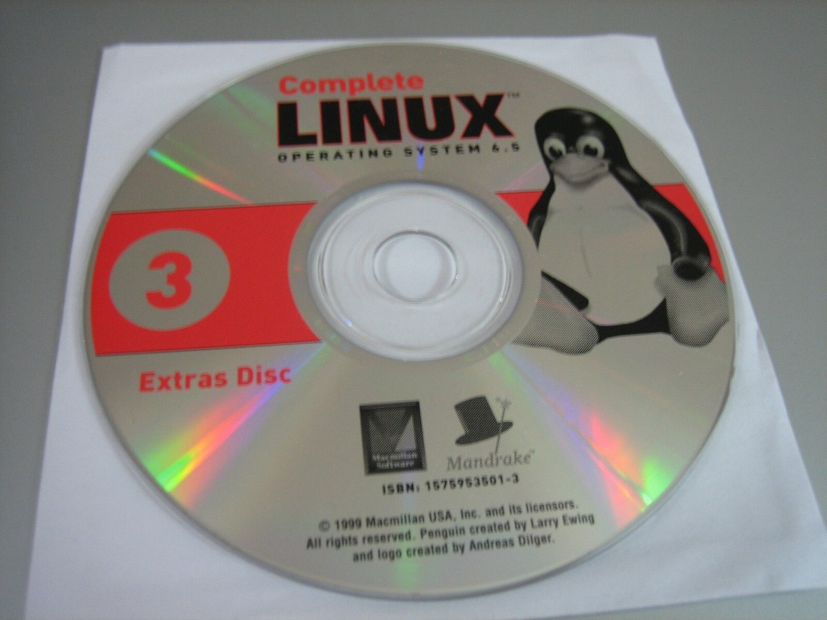 Linux Operating System 6.5 (Extras Disc) (PC, 1999) - Disc 3 Only