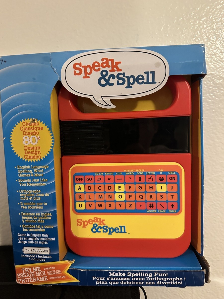スピークアンドスペル Amazon.co.jp: ベーシックで楽しい スピーク&スペル電子ゲーム
