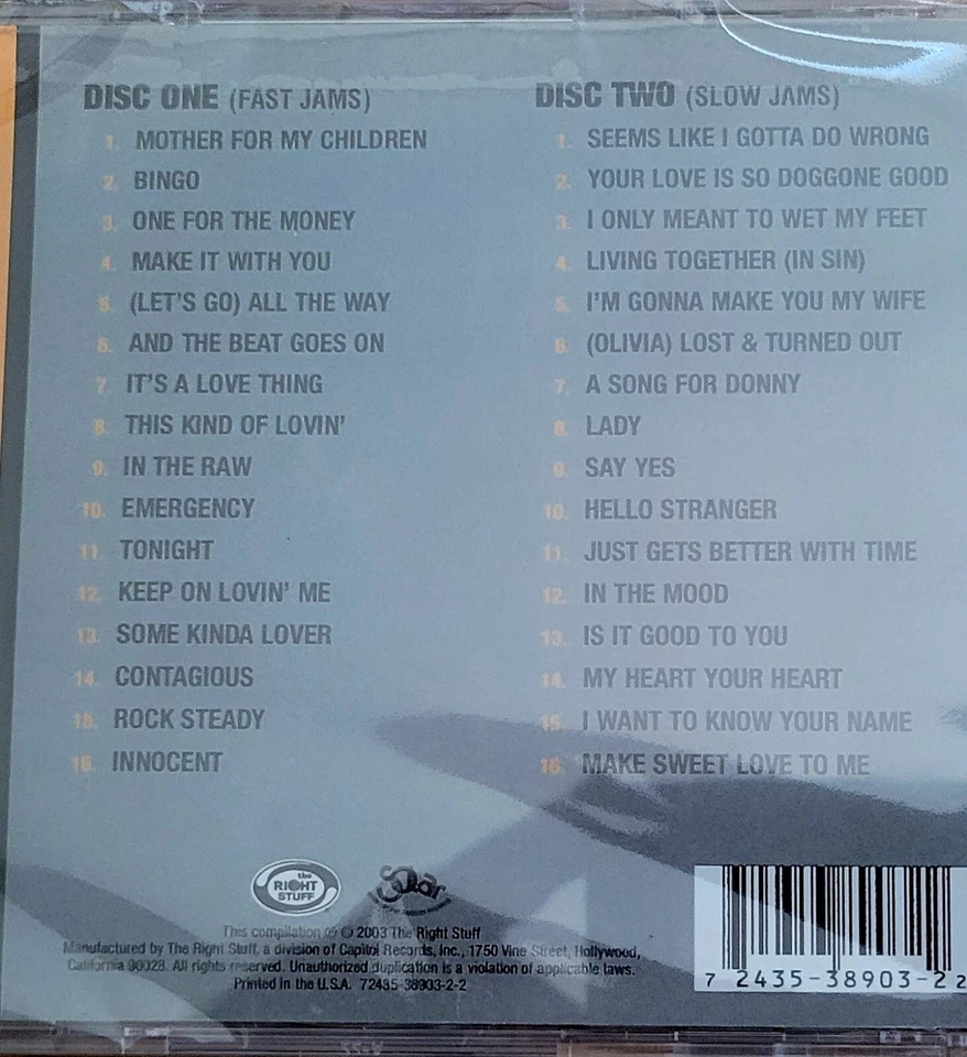 THE WHISPERS~ Anthology New -SEALED 2-Disc CD Set 32 Tracks oldies, OLDSCHOOL  Foto 2 de 2