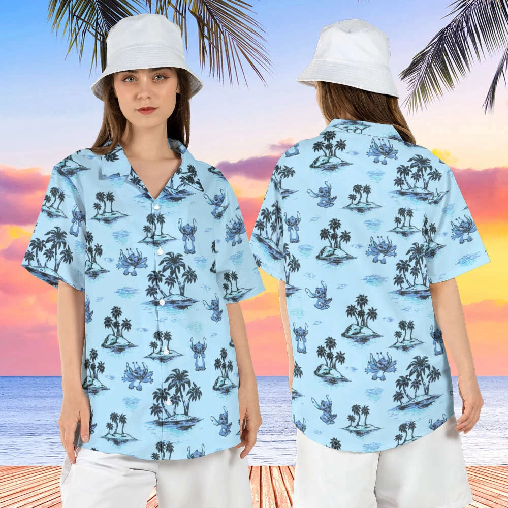 Lilo and hotsell stitch hawaiian shirt