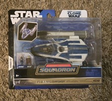 Star Wars Micro Galaxy Squadron Series 13 BTL-B Y-Wing Starfighter W/ Ahsoka