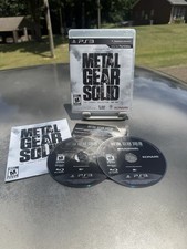 Metal Gear Solid The Legacy Collection For PS3 *CIB + Tested* MINT