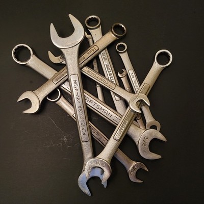 Craftsman MADE in USA wrenches metric & sae you pick