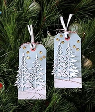 660978 Thinlits Die Set, Woodlands by Tim Holtz, 2/pack