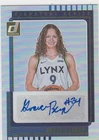 2025 WNBA Donruss Grace Berger AUTO Minnesota Lynx Signature Series  ZX