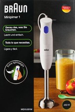 Braun Stabmixer Edelstahl MultiQuick1 450 Watt MQ10.001MWH