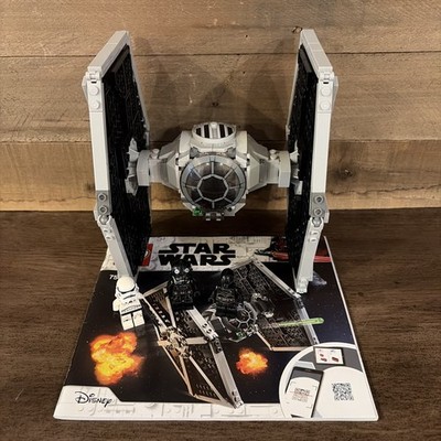 LEGO STAR WARS 100% Complete LEGO TIE FIGHTER W/ ALL Minifigures (Set 75300)