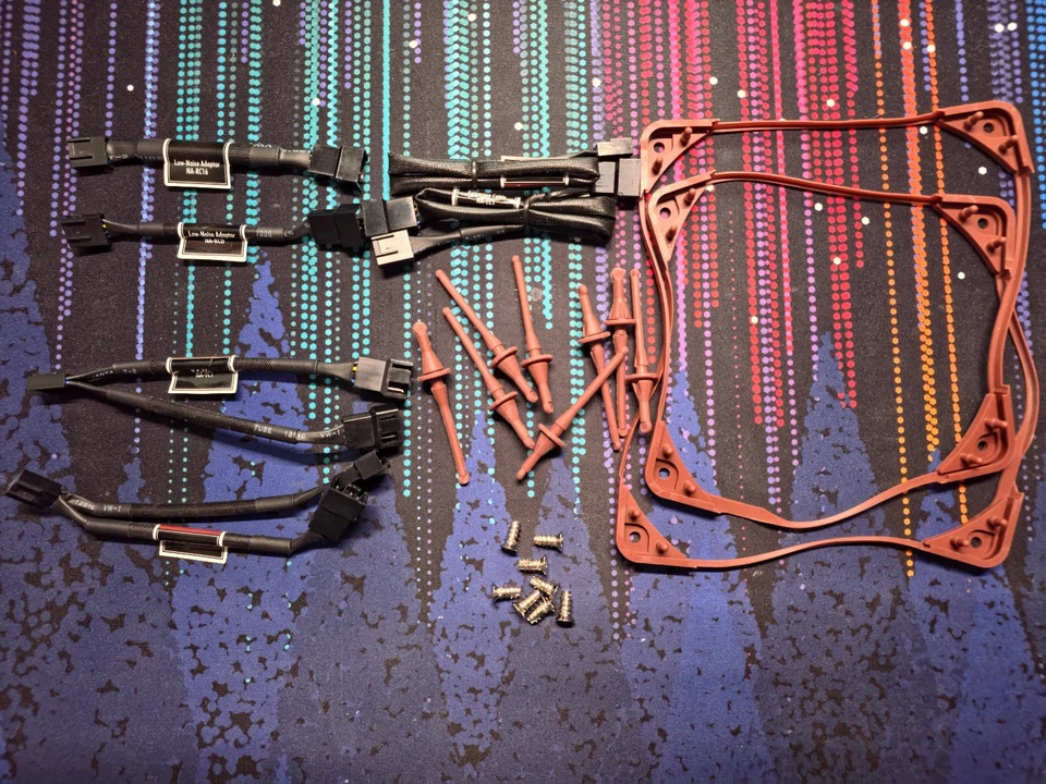 Ventilador de PC Noctua NF-A14x25 G2 LS-PWM, 140 mm, 4 pines, baja velocidad, 800 rpm - 2 ventiladores Foto 3 de 3