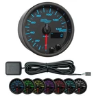 GlowShift In-Dash 140 MPH GPS Speedometer Speedo Gauge Kit 3-3/8" 85mm, Black 7