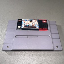 SNES Cal Ripken Jr - Baseball, Super Nintendo Game (Tested)