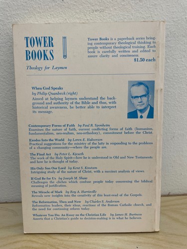 When God Speaks by Philip Quanbeck 1968, Augsburg Publishing House & Tower - Imagen 3 de 7