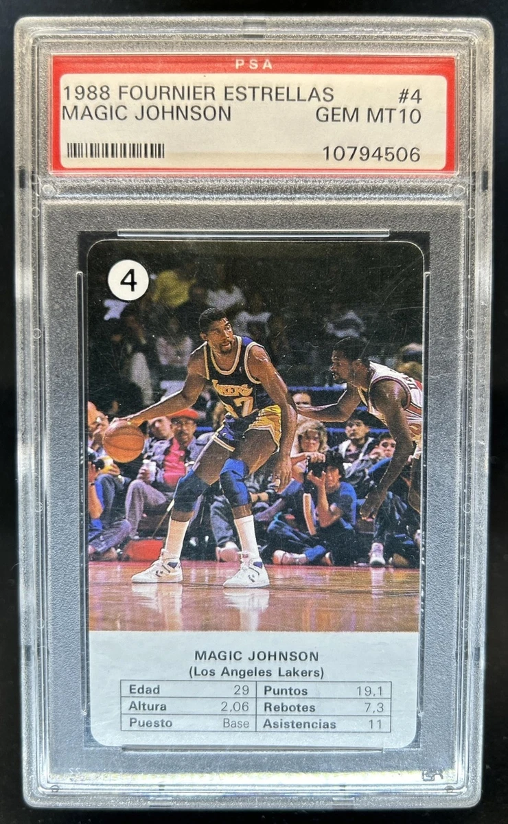 Magic Johnson Professional Sports Authenticator (PSA) Basketball