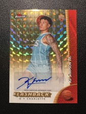 2024-25 Topps Finest - Flashback Autographs KJ Simpson Jr., KJ Simpson Jr....