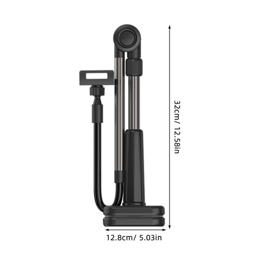 Mobile Phone Holder Stand Flexible Gooseneck for Recording Overhead Mount - Photo 4 sur 11