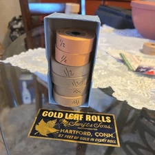 M.swif& sons 23K Genuine Gold Leaf Roll - 67' Length (1/2 Width)