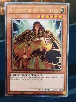 Majestätsunterweltler RA04-DE216 QCR Deutsch NM Yugioh