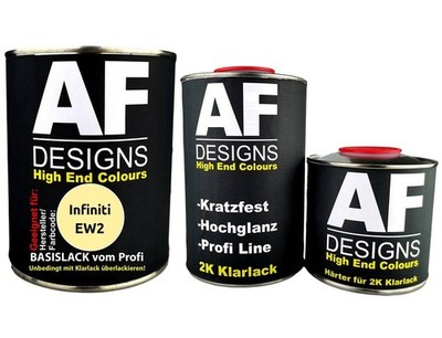 FÜR Infiniti EW2 Light Yellow 2,5L Autolack Set Klarlack Härter