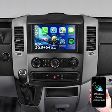10" F&uuml;r Mercedes Benz Sprinter B906 2006-2017 Android 15 Autoradio CarPlay 64GB