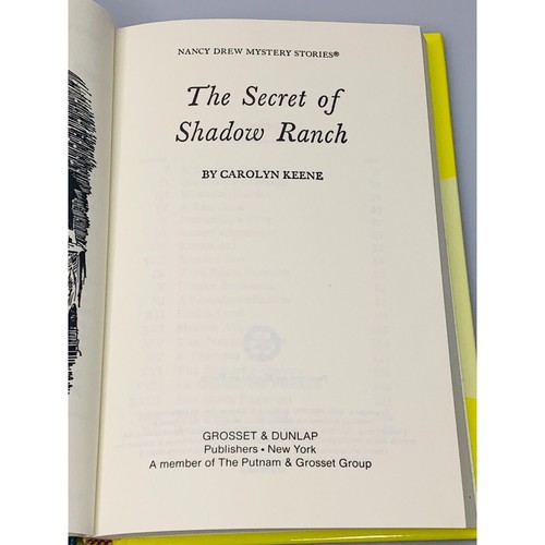 Nancy Drew Mystery Stories The Secret of Shadow Ranch by Carolyn Keene, 1994 - Picture 7 of 8